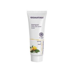 Sampon pentru par normal si gras cu lamaie si argan 250ml VIVA NATURA
