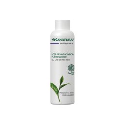 Lotiune antiacneica purificatoare cu ulei de tea tree 150ml VIVA NATURA