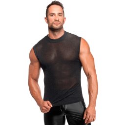 Noir Handmade H083 Onyx Skin Tank Black L