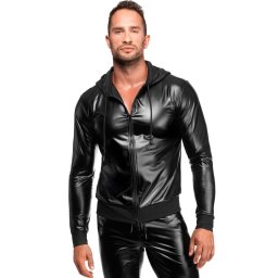 Noir Handmade H086 Vexen Hooded Jacket Black XXXL