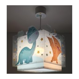 Dalber 63452 - Lustră pentru copii BABY DINOS 1xE27/15W/230V multicoloră