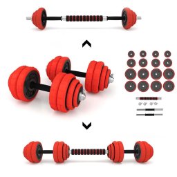 Set haltera si gantere HMS SGGX30 30 Kg