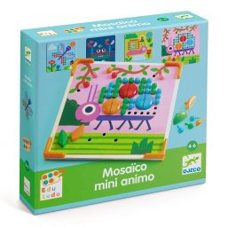 Jucarie educativa Mozaic mini animo, Djeco