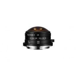 Obiectiv foto DSLR Obiectiv Manual Venus Optics Laowa 4mm f/2.8 Fisheye pentru Olympus si Panasonic MFT M4/3-mount