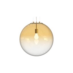Lustră pe cablu Ideal Lux MAPA 1xE27/42W/230V d. 50 cm auriu/fumuriu
