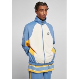 Starter Laser Track Jacket plwht/hrznblu/clfrnyllw L