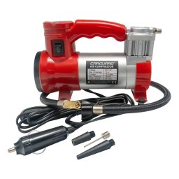 Compresor auto 12V Carguard , 30 L min , 150 PSI , carcasa metal + LED frontal