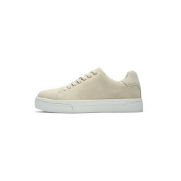 SELECTED Sneaker low 'SLHDavid' alb lână