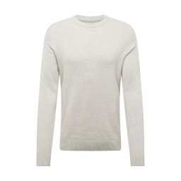 JACK & JONES Pulover 'JJEGlobe' grej