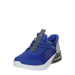 SKECHERS Sneaker 'MICROSPEC MAX - BRISK-STRIPE' albastru / gri