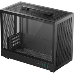 Carcasa Mini-ITX / Micro-ATX CH160 PLUS Tower Case Negru