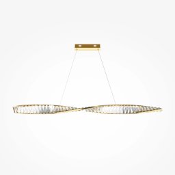 Suspensie Krone P097PL-L28BS3K, L100cm, 27W LED, 3000K, alamă