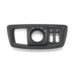 Ornament Masca Buton Bloc Lumini Faruri Dedicat BMW F20 F21 F22 F23 X1 F48 F49 X2 F39, Model B