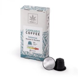 Cannaline Cafea Capsule Nespresso italiană cu Canepa x10