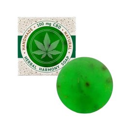 Sapun cu CBD 100mg Muschi Articulatii Stres Anxietate Cannaline Herbal Harmony - 110g