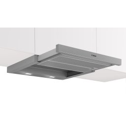 Hota Bosch DFR067A52, Telescopica, Clasa A, 728 m³/h, 60 cm,Inox