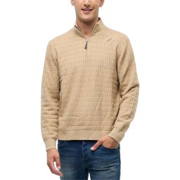 NAUTICA Tricotat 3NCS57103 2bu coastal camel heather