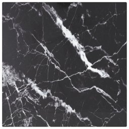 Blat masa negru 30x30 cm 6 mm sticla securizata design marmura GartenMobel Dekor