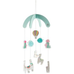 Bieco Wooden Mobile carusel pentru pătuț 0 m+ Llama 1 buc