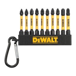 Set de 10 biti 57mm pe un breloc FLEXTORQ DeWalt DT7274-QZ