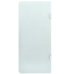 Gossi paravan intimitate pisoar de perete 90x40 cm sticla securizata