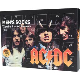 Calendar de Advent 0133681 – Sosete barbati AC/DC