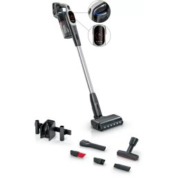Aspirator Vertical fara Fir Bosch Unlimited 9 BCS931GAC Capacitate Colectare 0.4L Autonomie pana la 60 Minute Graphite