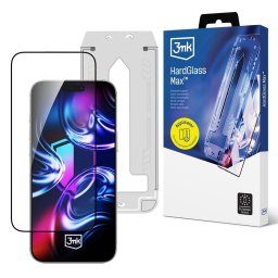 Folie pentru Samsung Galaxy S24 / S25 - 3mk HardGlass Max Screen Protector - Black