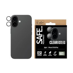 Folie Camera pentru iPhone 17 / iPhone 16 / iPhone 16 Plus - SAFE. by PanzerGlass® - Clear