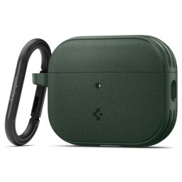 Husa cu Holder Metalic pentru Apple AirPods Pro 3 Spigen Vault - Midnight Green