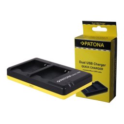 Patona Dual incarcator pentru Panasonic DMW-BCM13 BCM13 incl. Micro-USB cabel