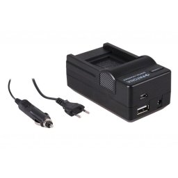 Patona 4in1 incarcator Panasonic CGA-S007 DMC-TZ1 TZ2 TZ3 TZ4 TZ5