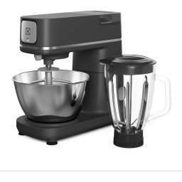 Robot de bucatarie E6KM1-8BPT, 1200 W, 10 trepte, 6 l, Negru/Argintiu