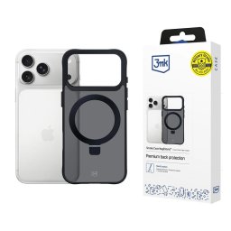 Husa Husa pentru iPhone 17 Pro - 3mk Smoke Case Mag&Stand - Black