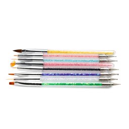 Set de pensule + punctator, 8 buc
