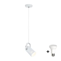 Paulmann 79767 - Pendul LED LAVEA 1xE27/8W, 230V, alb