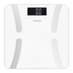 Cântar Corporal Albatros HARMONY | 180kg, 1.5V, Roșu, Digital