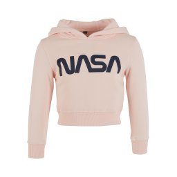 Baby NASA Cropped Hoody Pink