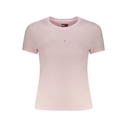 Tricou roz cu mânecă scurtă pentru femei