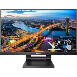Monitor LED Philips 222B1TC Touchscreen 21.5 inch 4 ms, 75 Hz, Negru