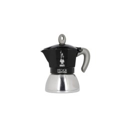 Espressor aragaz Moka, Bialetti, Aluminiu, 150 ml, Negru