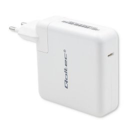 Incarcator de retea FAST, Qoltec, 96W, 5-20V, 3- 4.7A, USB C PD, Alb