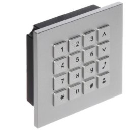 Modul tastatura cod acces Dahua, VTO4202F-MK, Argintiu