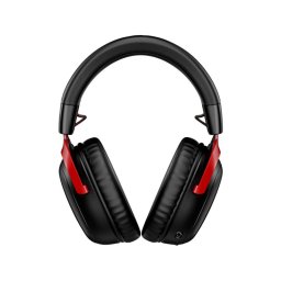 Casti cu microfon HP HyperX Cloud III, USB-C/USB-A/3.5mm jack, Black-Red
