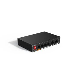 Switch PoE Dahua IT DH-SG1006Pn 6 porturi, neadministrat, Negru