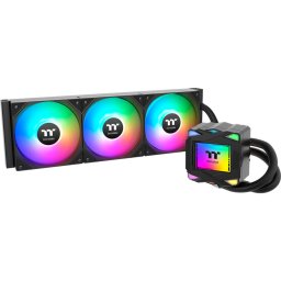 Racitor lichid All-In-One Thermaltake LA360 ARGB Sync, 3 ventilatoare 12cm, Negru