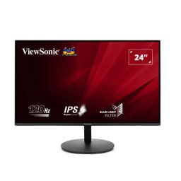 Monitor LED ViewSonic VA24E1-H, 23.8 inch, FullHD IPS, 4 ms, 120 Hz, HDMI, VGA, Negru