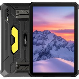 Tableta Blackview Rugged Tab Active 10 Pro, 10,95" FHD+ IPS 90Hz, 12GB RAM, 512GB, MT6878 Octa-core 2,5GHz, camera frontala 50MP / camere spate 108MP+20MP cu vizibilitate nocturna IR, baterie 30.000 mAh, Android 14, Dual SIM, Negru