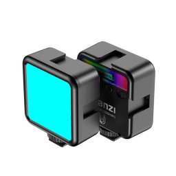Lampa LED, Ulanzi, VL49 RGB, Cu Baterie, compatibil cu Smartphone, GoPro, Camera, Multicolor