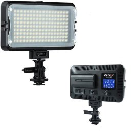 Lampa foto-video Slim Viltrox VL-162T Kit CRI 95+ cu temperatura de culoare reglabila 3300-5600K